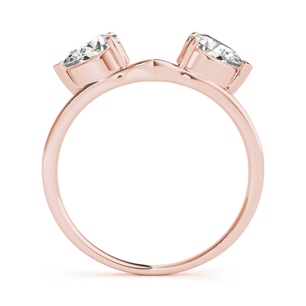  Ladies Pear Shape Wraps & Inserts Wedding Bands 0.8 Carat Total Weight   (Lab-Created) 0.80 C.T.W 10K yellow, white or rose gold - view 6