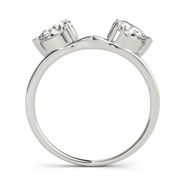  Ladies Pear Shape Wraps & Inserts Wedding Bands 0.8 Carat Total Weight   (Lab-Created) 0.80 C.T.W 10K yellow, white or rose gold - view 2