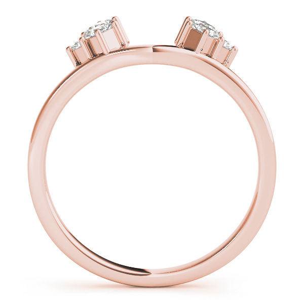  Ladies Wedding Band Diamond Wrap 1/3 Carat Total Weight   (Lab-Created) 0.30 C.T.W 10K yellow, white or rose gold - view 6
