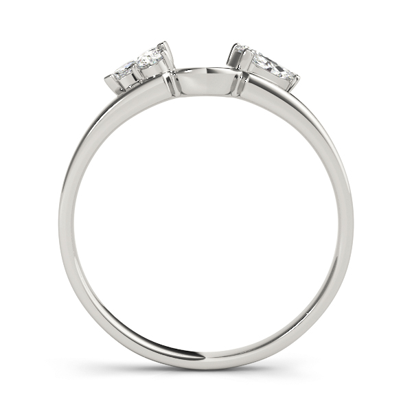  Ladies Wraps & Insert Wedding Bands 1/5 Carat Total Weight   (Lab-Created) 0.22 C.T.W 10K yellow, white or rose gold - view 2