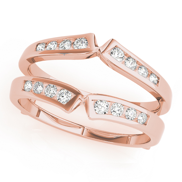  Ladies Channel Set Diamond Ring Insert Band 1/5 Carat Total Weight   (Lab-Created) 0.22 C.T.W 10K yellow, white or rose gold - view 5