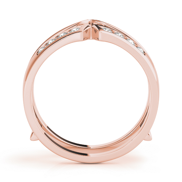  Ladies Channel Set Diamond Ring Insert Band 1/5 Carat Total Weight   (Lab-Created) 0.22 C.T.W 10K yellow, white or rose gold - view 6