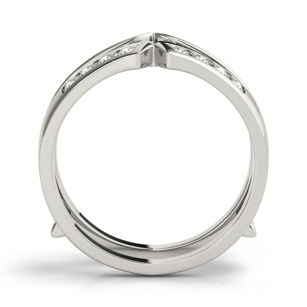  Ladies Channel Set Diamond Ring Insert Band 1/5 Carat Total Weight   (Lab-Created) 0.22 C.T.W 10K yellow, white or rose gold - view 2