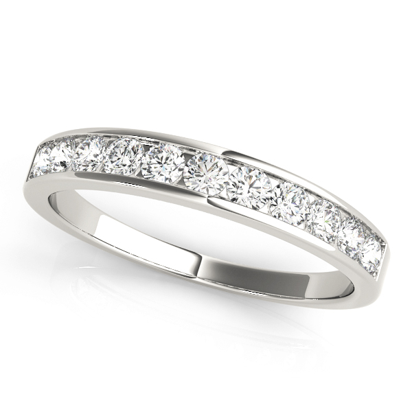 Channel Set Wedding Band | USA Jewels