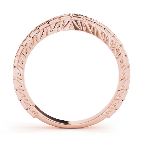  Vintage Filigree Wedding Band 2.8 MM Width Unknown Friendly Weight 10K yellow, white or rose gold - view 6