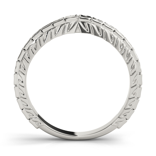  Vintage Filigree Wedding Band 2.8 MM Width Unknown Friendly Weight 10K yellow, white or rose gold - view 2