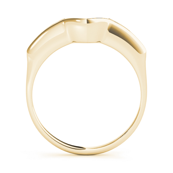  Ladies Channel Set Wraps & Inserts Wedding Band 1/5 Carat Total Weight For 1/5 CT  (Lab-Created) 0.20 C.T.W 10K yellow, white or rose gold - view 4