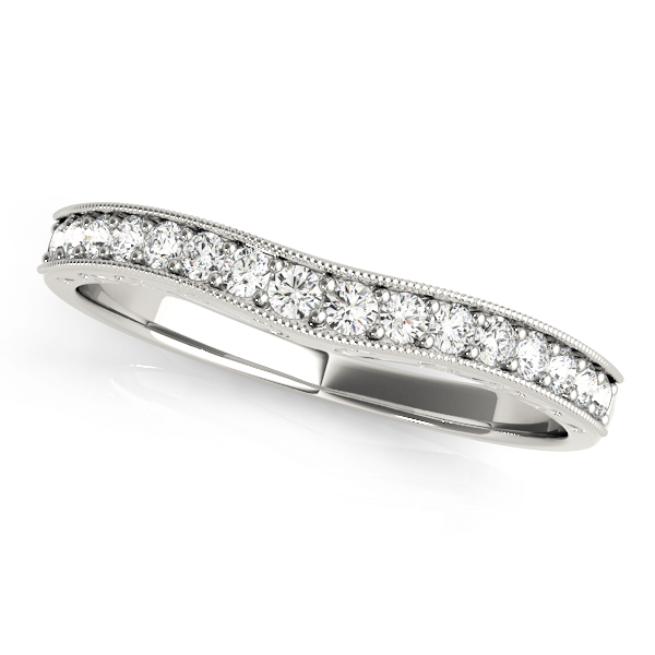 Wedding Diamond Pave Band