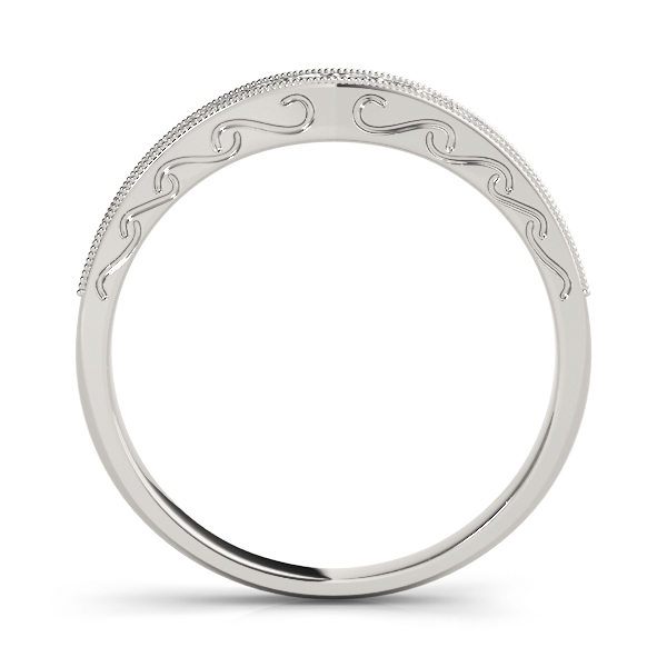  Ladies Wedding Diamond Pave Band 1/5 Carat Total Weight   (Lab-Created) 0.20 C.T.W 10K yellow, white or rose gold - view 2