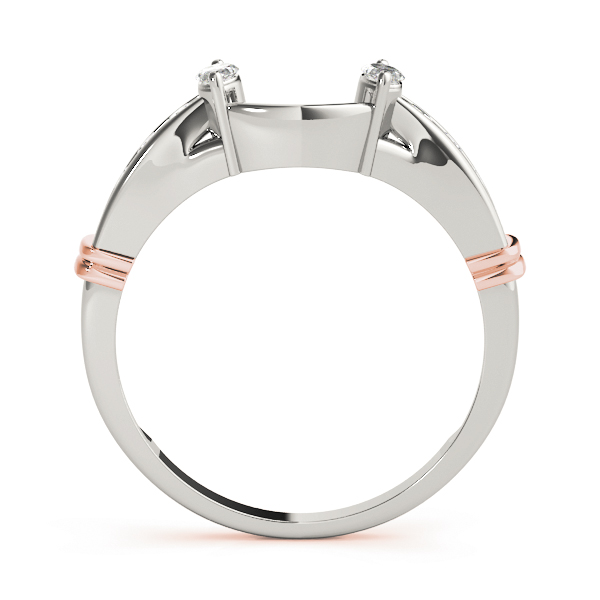  Ladies Diamond Wedding Band Insert 1/3 Carat Total Weight   (Lab-Created) 0.30 C.T.W 10K yellow, white or rose gold - view 6