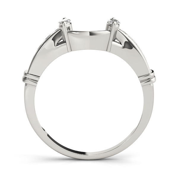  Ladies Diamond Wedding Band Insert 1/3 Carat Total Weight   (Lab-Created) 0.30 C.T.W 10K yellow, white or rose gold - view 2