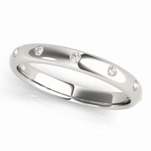 Stackable Bezel Set Fashion Band | USA Jewels