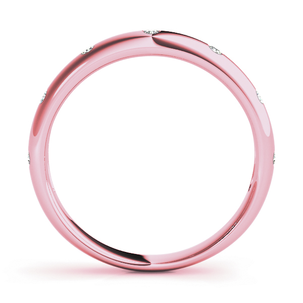  Ladies Stackable Bezel Set Fashion Band 1/10 Carat Total Weight 0.10  (Lab-Created) 0.10 C.T.W 10K yellow, white or rose gold - view 10