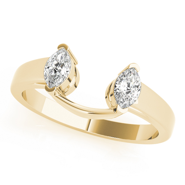  Ladies Diamond Wedding Band Wrap 3/8 Carat Total Weight   (Lab-Created) 0.40 C.T.W 10K yellow, white or rose gold - view 3