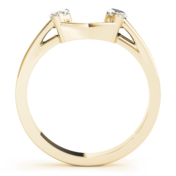  Ladies Diamond Wedding Band Wrap 3/8 Carat Total Weight   (Lab-Created) 0.40 C.T.W 10K yellow, white or rose gold - view 4