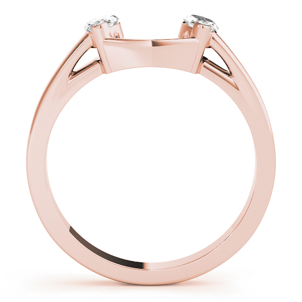  Ladies Diamond Wedding Band Wrap 3/8 Carat Total Weight   (Lab-Created) 0.40 C.T.W 10K yellow, white or rose gold - view 6