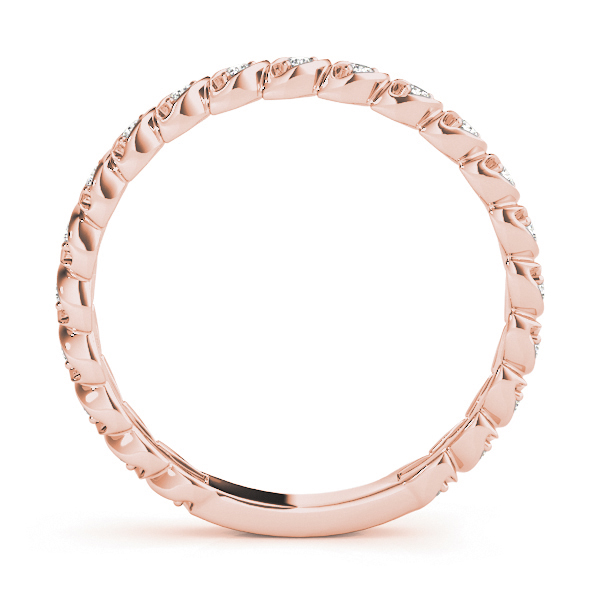  Ladies Prong Set Wedding Band .15 Carat Total Weight   (Lab-Created) 0.15 C.T.W 10K yellow, white or rose gold - view 10