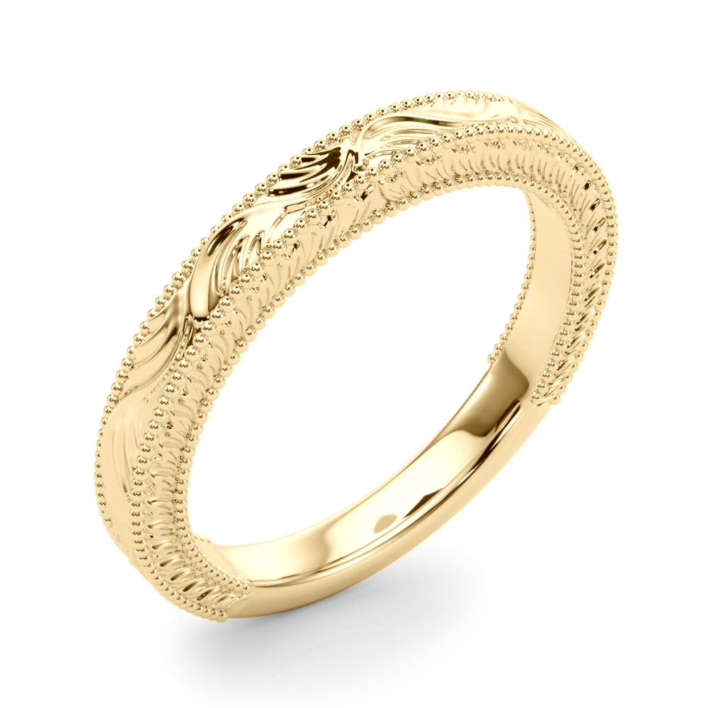  Wedding Band  Unknown Friendly Weight 10K yellow, white or rose gold - view 6