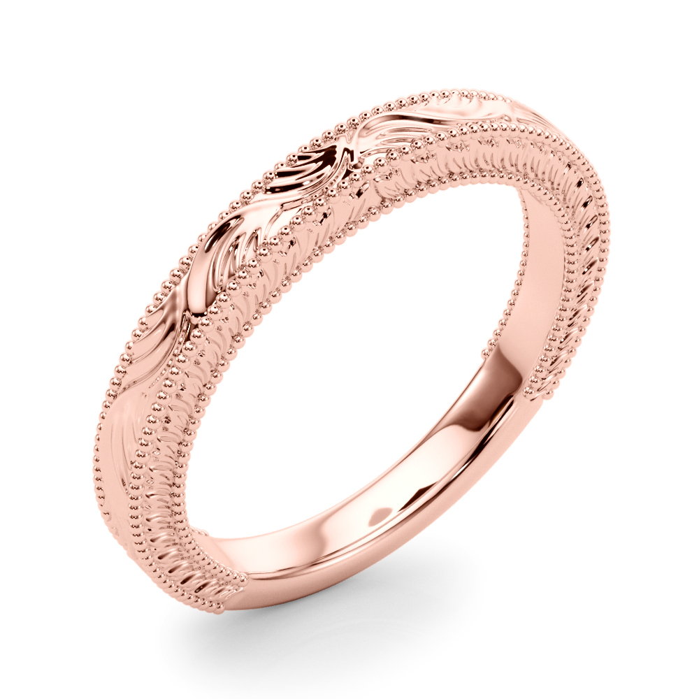  Wedding Band  Unknown Friendly Weight 10K yellow, white or rose gold - view 10