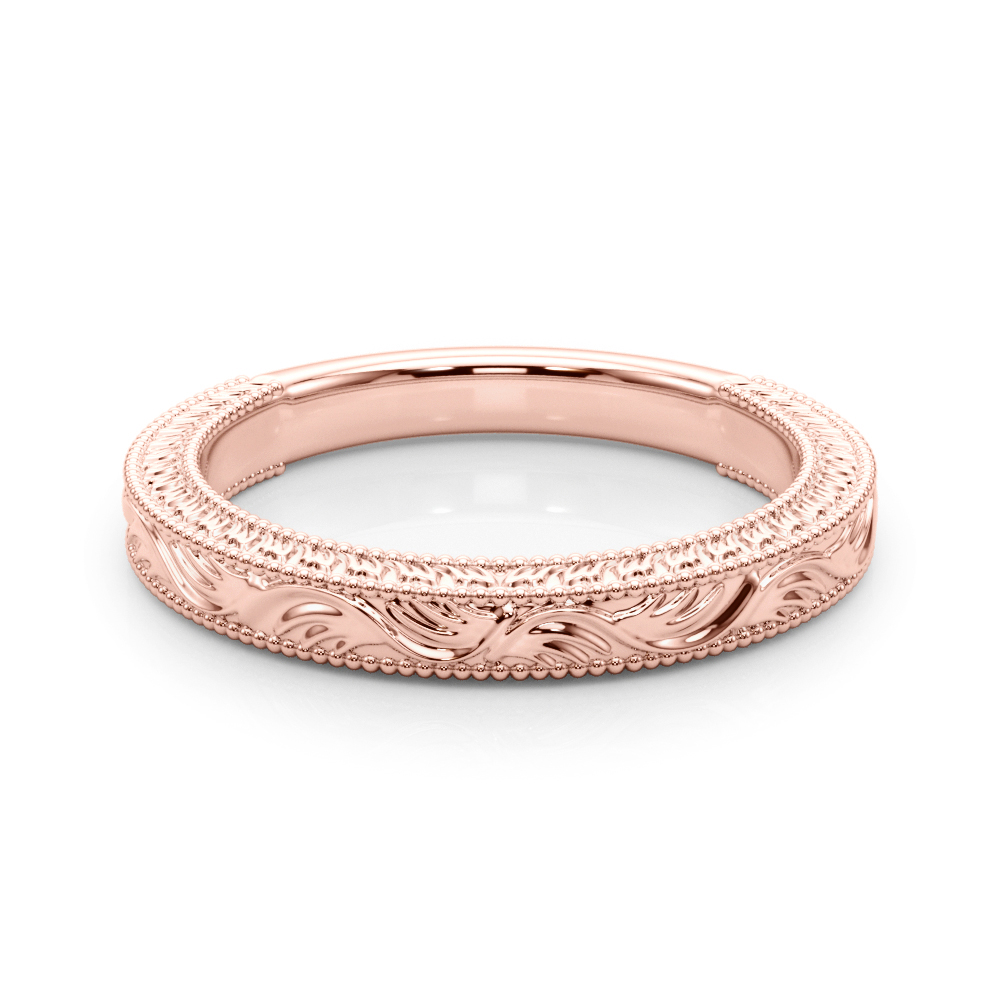  Wedding Band  Unknown Friendly Weight 10K yellow, white or rose gold - view 11
