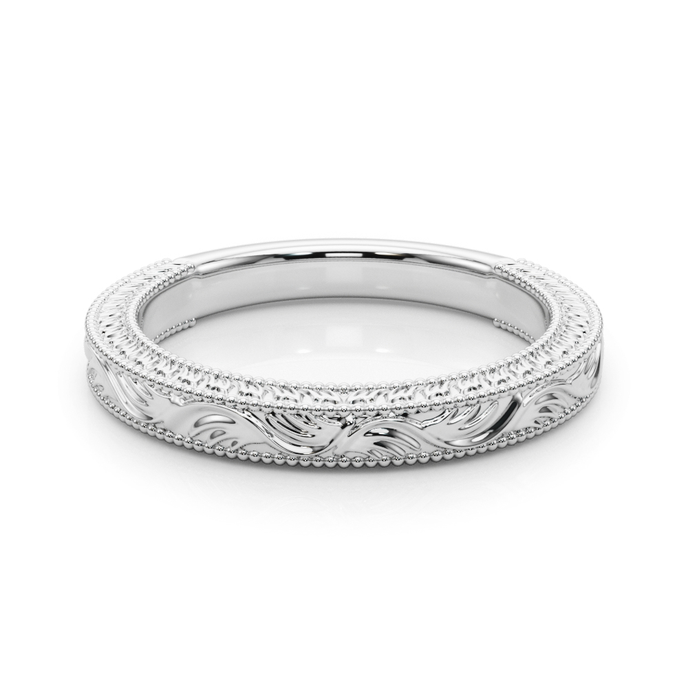  Wedding Band  Unknown Friendly Weight 10K yellow, white or rose gold - view 3