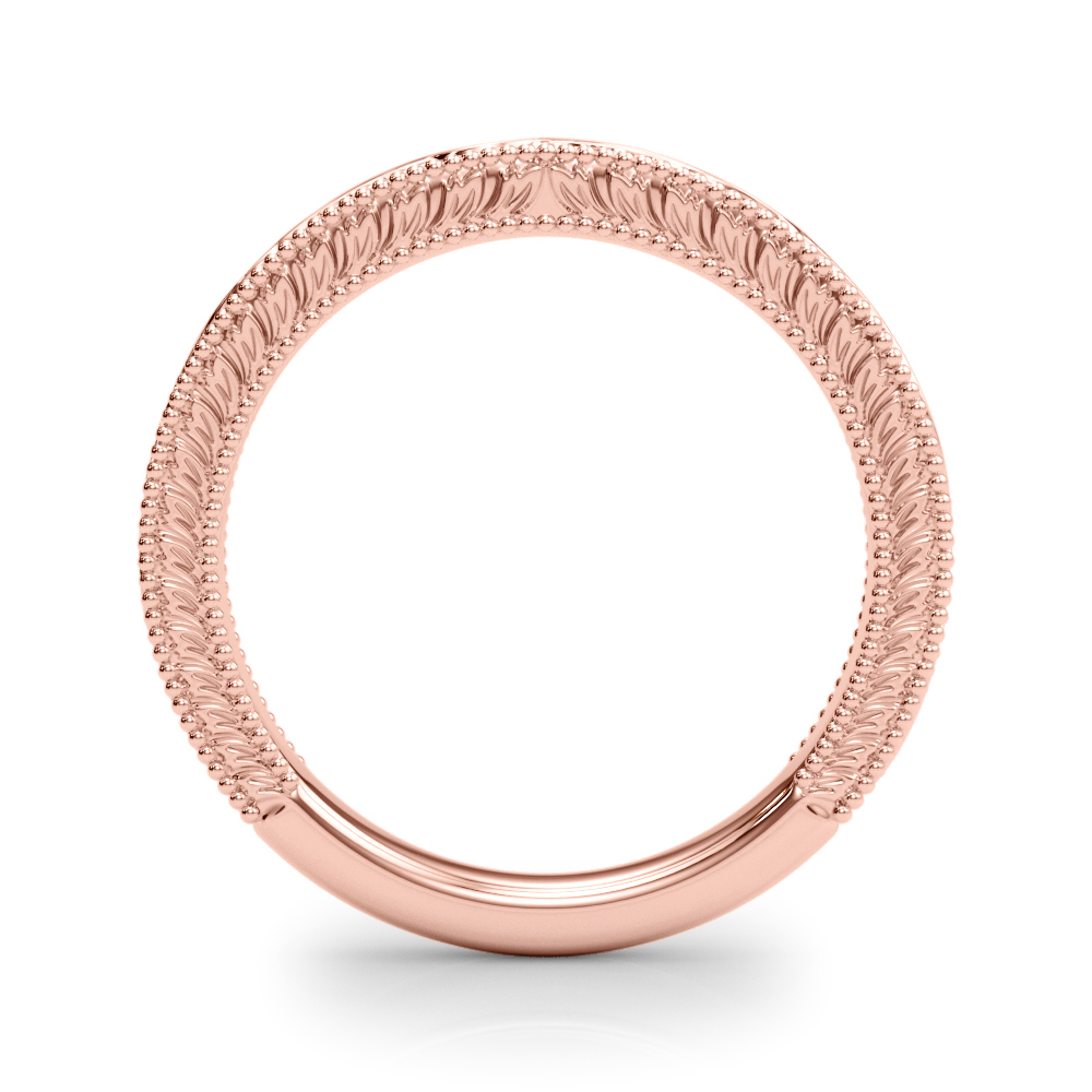  Wedding Band  Unknown Friendly Weight 10K yellow, white or rose gold - view 12