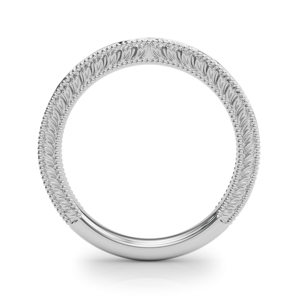  Wedding Band  Unknown Friendly Weight 10K yellow, white or rose gold - view 4