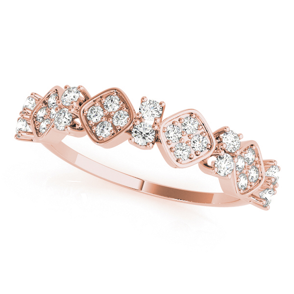  Ladies Prong Set Stackable Wedding Bands 1/3 Carat Total Weight   (Lab-Created) 0.36 C.T.W 10K yellow, white or rose gold - view 8