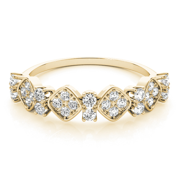  Ladies Prong Set Stackable Wedding Bands 1/3 Carat Total Weight   (Lab-Created) 0.36 C.T.W 10K yellow, white or rose gold - view 5
