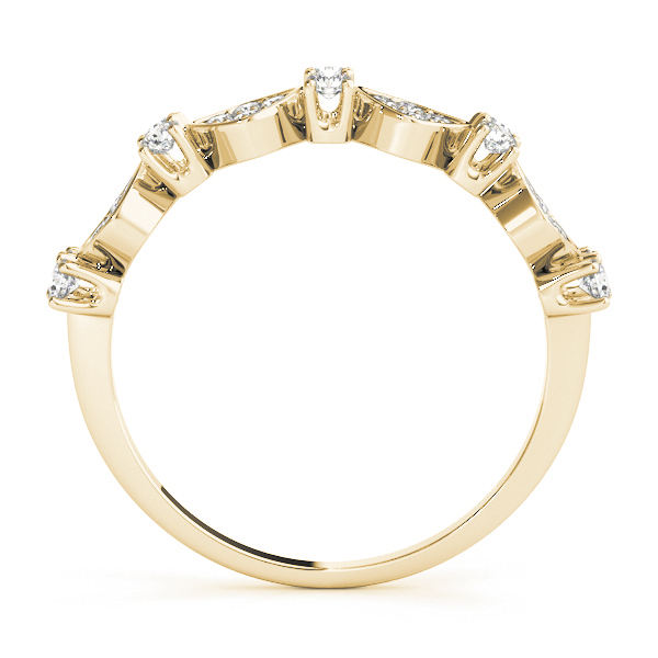  Ladies Prong Set Stackable Wedding Bands 1/3 Carat Total Weight   (Lab-Created) 0.36 C.T.W 10K yellow, white or rose gold - view 6