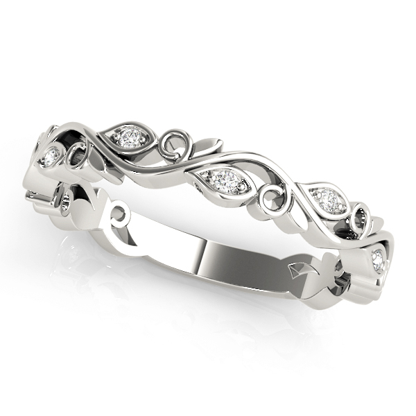 Nature Inspired Floral Stackable Fashion Band | USA Jewels