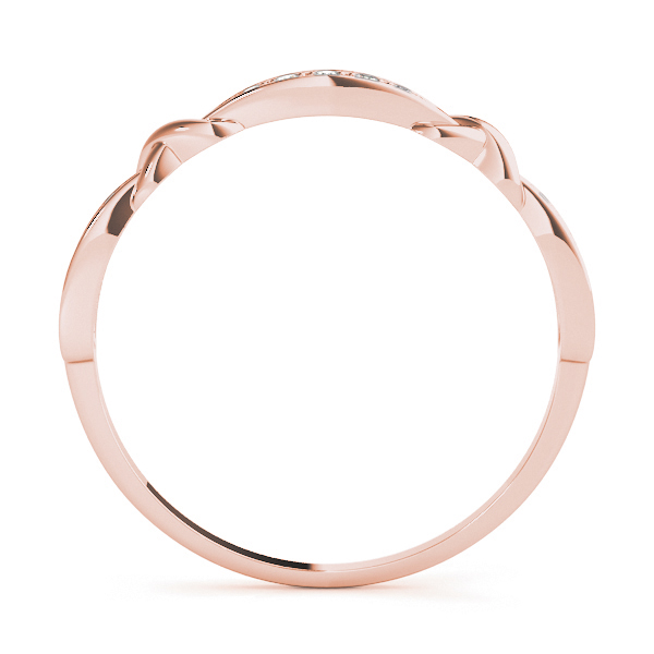  Ladies Stackable Vintage Inspired Band 1/10 Carat Total Weight   (Lab-Created) 0.06 C.T.W 10K yellow, white or rose gold - view 10