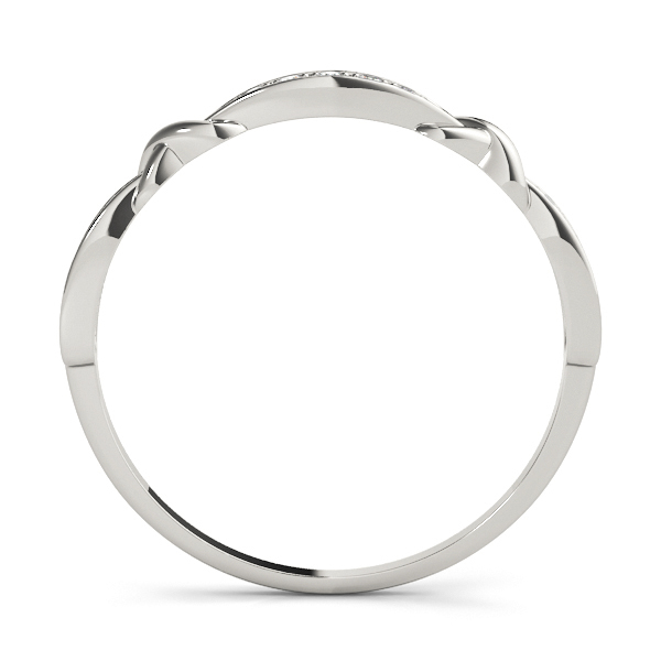  Ladies Stackable Vintage Inspired Band 1/10 Carat Total Weight   (Lab-Created) 0.06 C.T.W 10K yellow, white or rose gold - view 3
