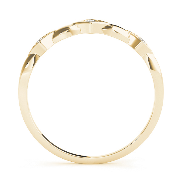  Ladies Stackable Fashion Band 0.03 Carat Total Weight  0.03 C.T.W 10K yellow, white or rose gold - view 6