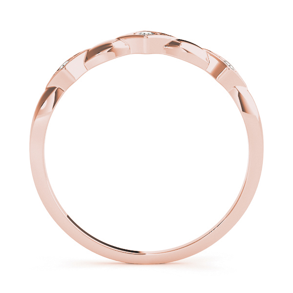  Ladies Stackable Fashion Band 0.03 Carat Total Weight  0.03 C.T.W 10K yellow, white or rose gold - view 10