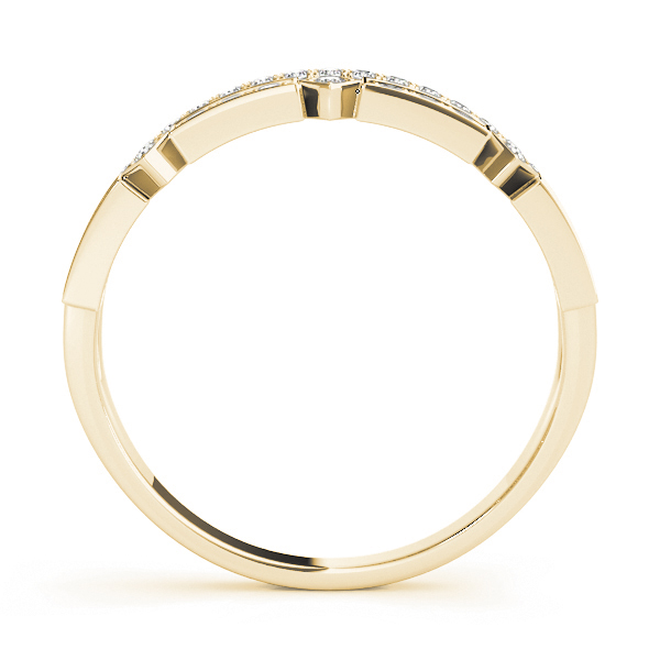  Ladies Double Row Fashion Band .15 Carat Total Weight   (Lab-Created) 0.18 C.T.W 10K yellow, white or rose gold - view 8
