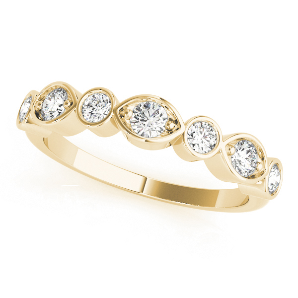  Ladies Stackable Fashion Band 0.45 Carat Total Weight   (Lab-Created) 0.45 C.T.W 10K yellow, white or rose gold - view 4