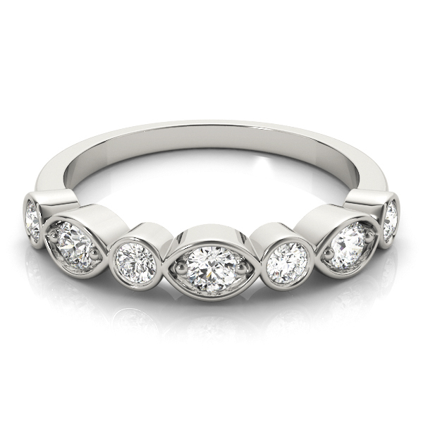  Ladies Stackable Fashion Band 0.45 Carat Total Weight   (Lab-Created) 0.45 C.T.W 10K yellow, white or rose gold - view 2