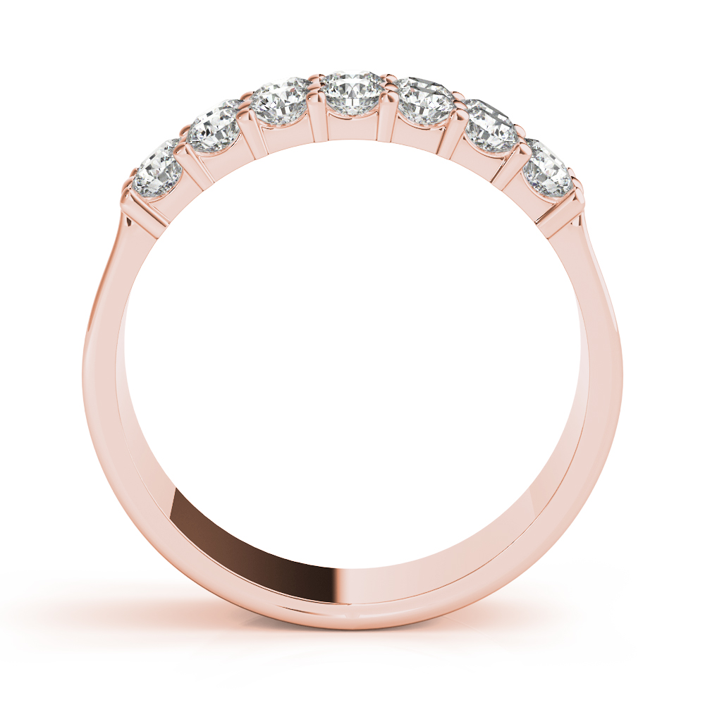  Ladies Two Row Diamond Pave Wedding Band .90 Carat Total Weight   (Lab-Created) 0.91 C.T.W 10K yellow, white or rose gold - view 12