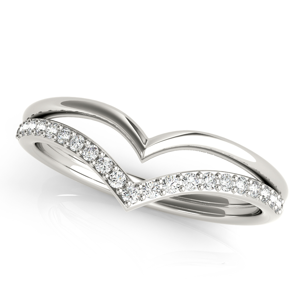 Double Chevron Band | USA Jewels