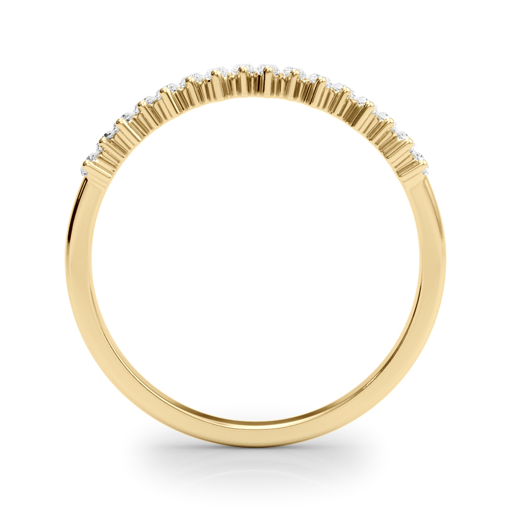  Ladies Fancy Shape Baguette Stackable Wedding Bands 1/2 Carat Total Weight   (Lab-Created) 0.48 C.T.W 10K yellow, white or rose gold - view 8