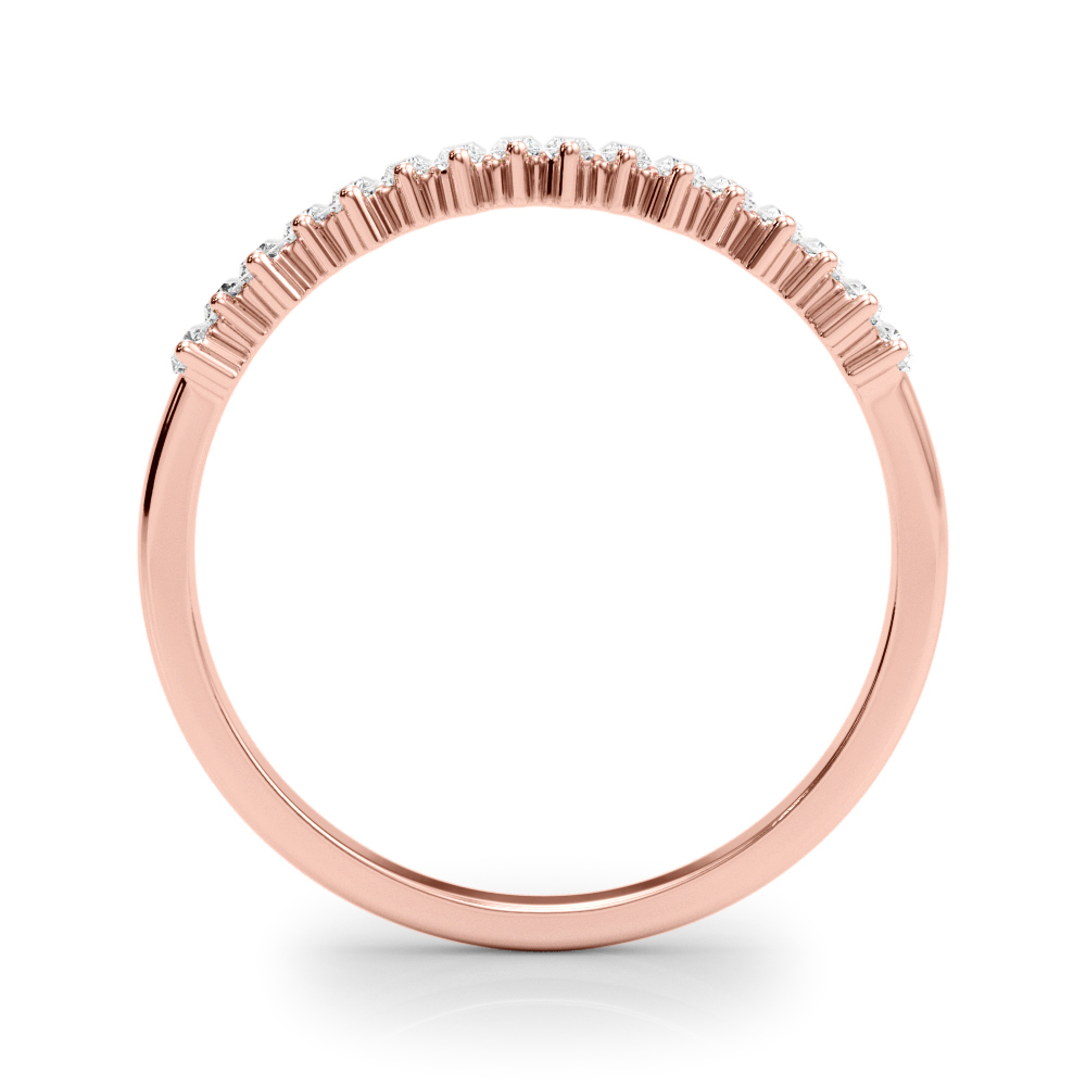  Ladies Fancy Shape Baguette Stackable Wedding Bands 1/2 Carat Total Weight   (Lab-Created) 0.48 C.T.W 10K yellow, white or rose gold - view 12