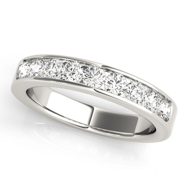 Channel Set Wedding Bands | USA Jewels
