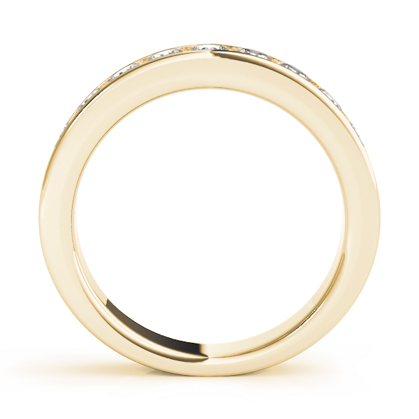  Ladies Channel Set Wedding Bands 1/4 Carat Total Weight .02K4W,14 KT WHITE  (Lab-Created) 0.27 C.T.W 10K yellow, white or rose gold - view 4