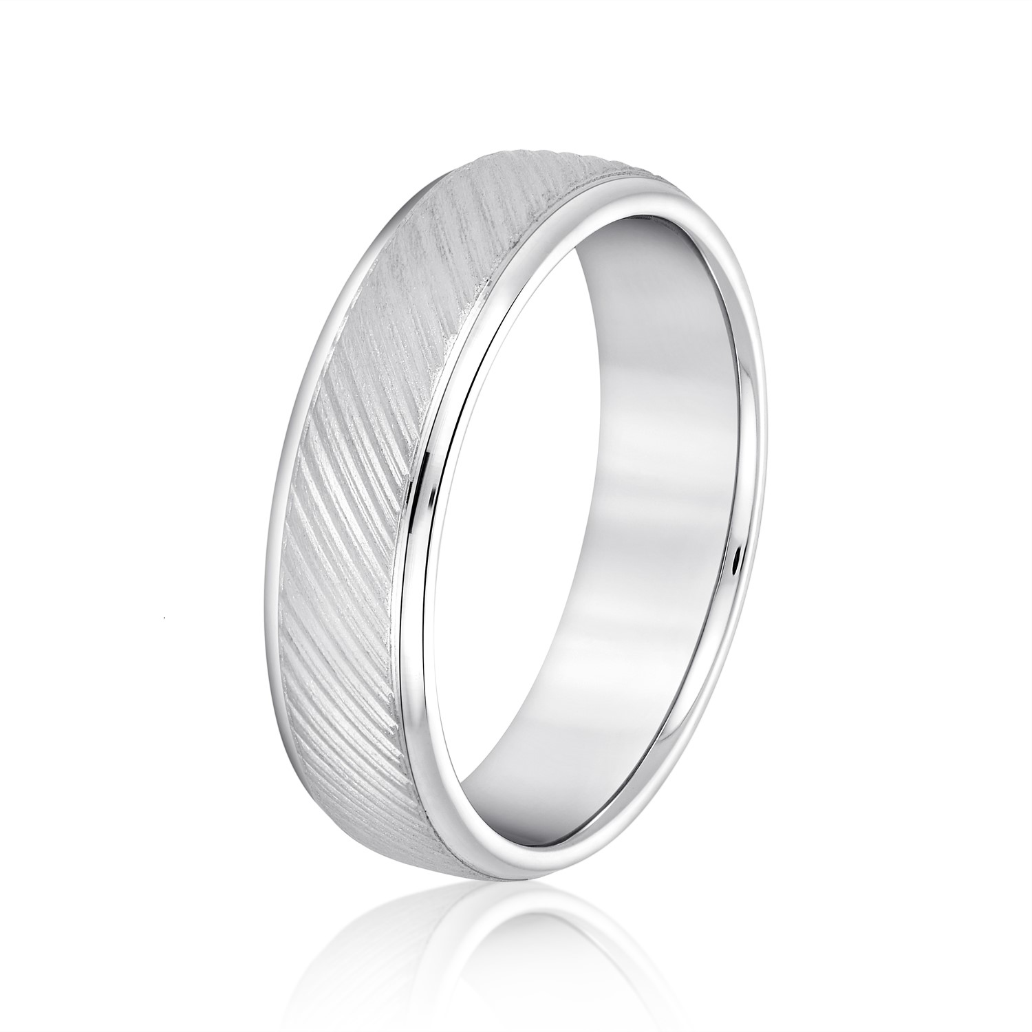  Mens Band Light 5MM Unknown Friendly Weight 10K yellow, white or rose gold - view 2