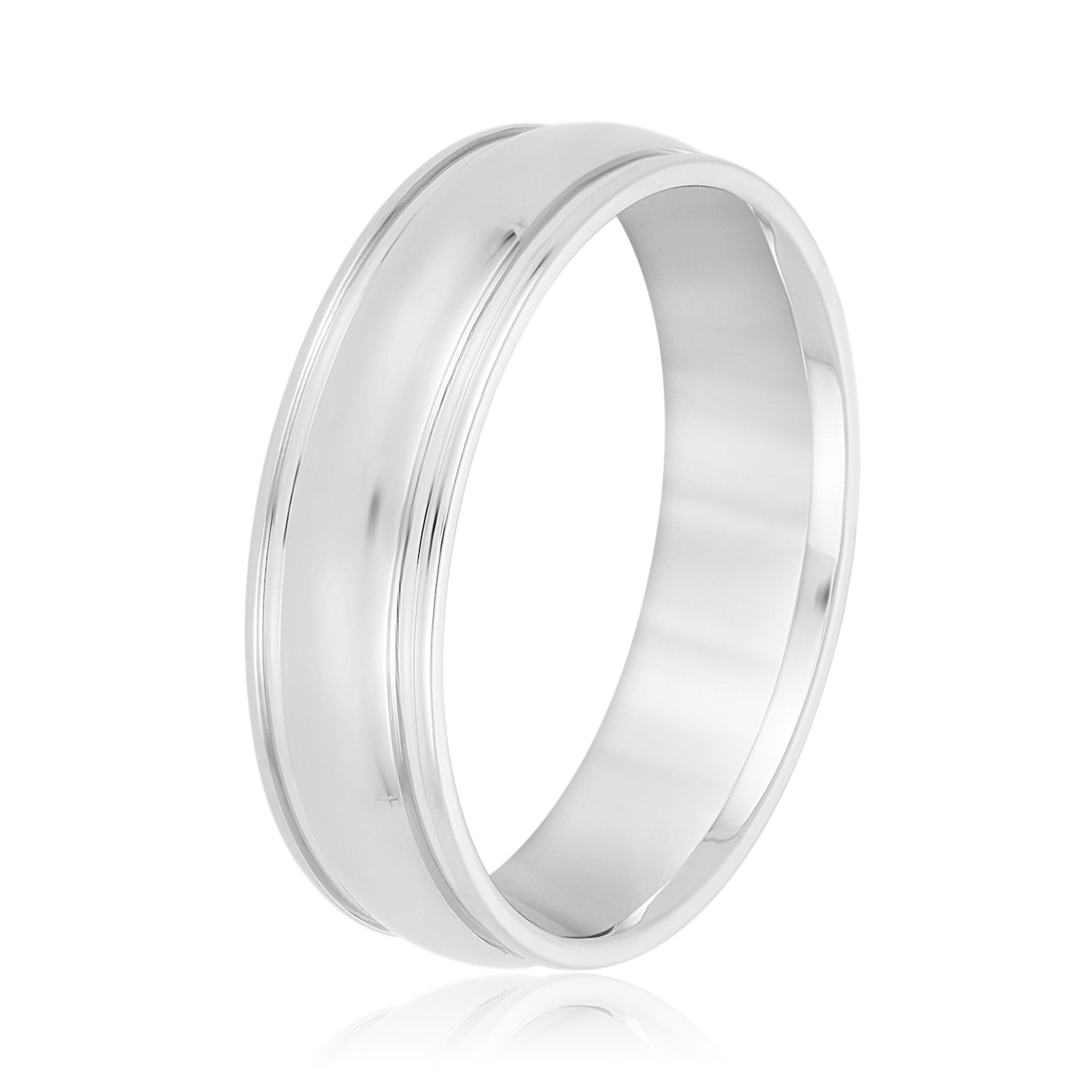  Mens Band Light 5MM Unknown Friendly Weight 10K yellow, white or rose gold - view 2