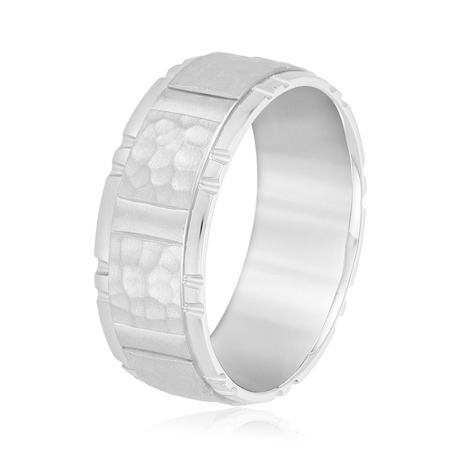  Mens Band Light 5MM Unknown Friendly Weight 10K yellow, white or rose gold - view 2