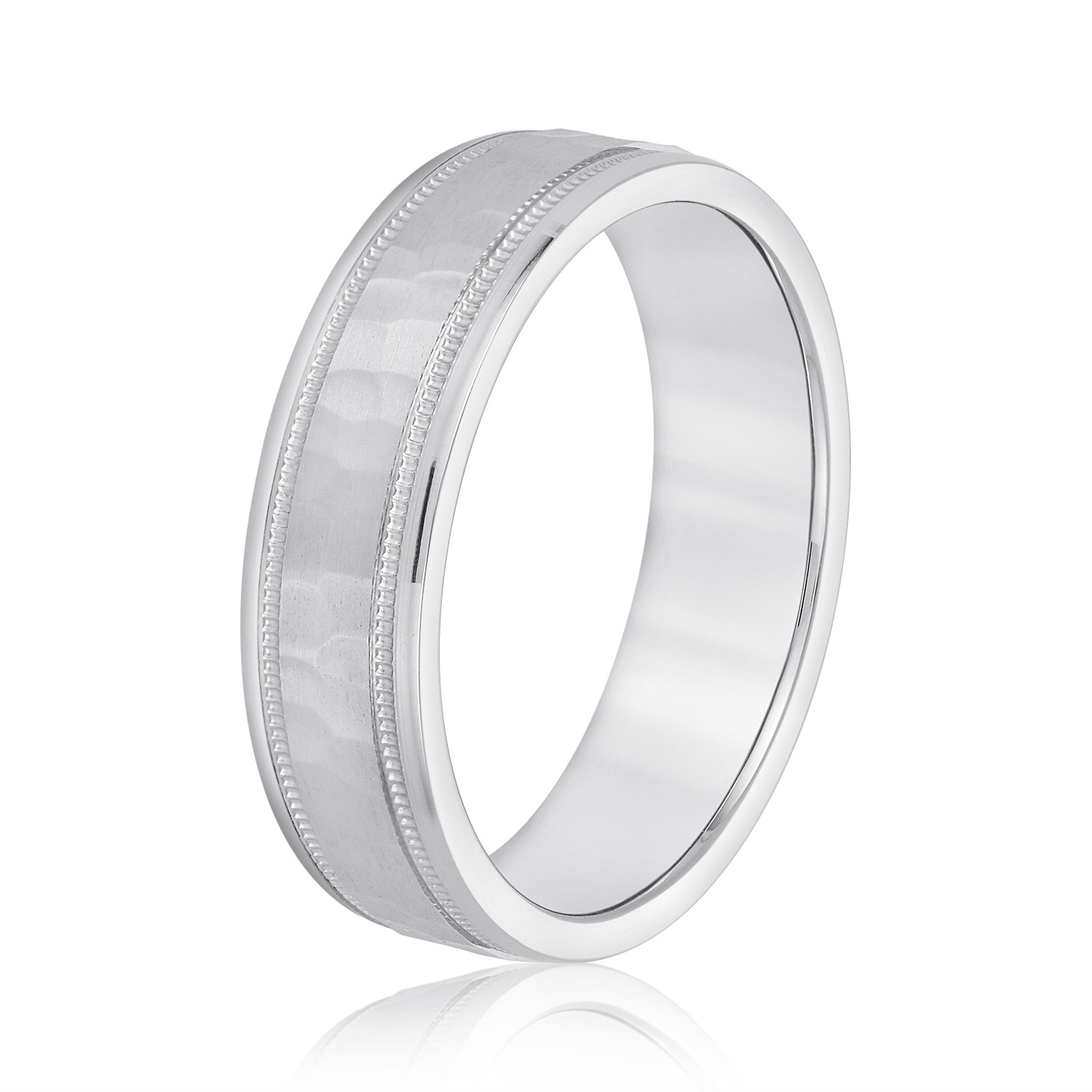  Mens Band Light 5MM Unknown Friendly Weight 10K yellow, white or rose gold - view 2