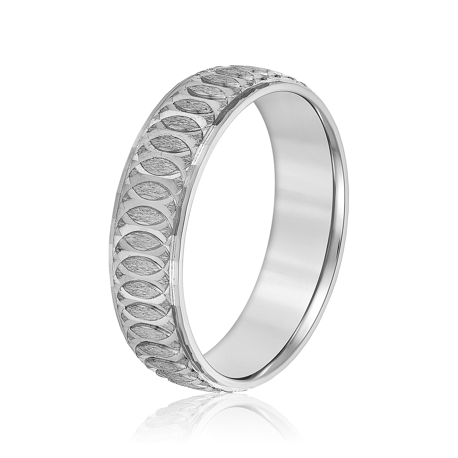  Mens Band Light 5MM Unknown Friendly Weight 10K yellow, white or rose gold - view 2