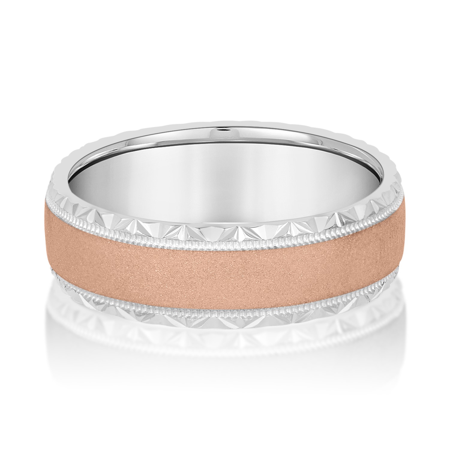  Mens Band Light 5MM Unknown Friendly Weight 10K yellow, white or rose gold - view 5